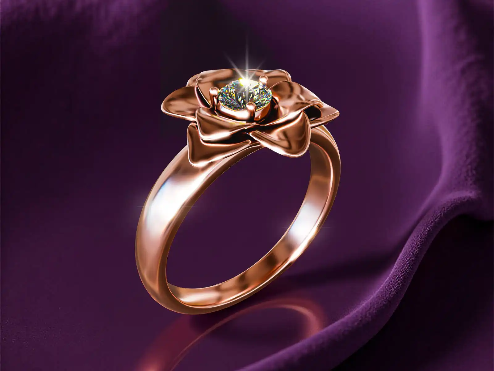 Piaget Rose Ring 3D Model